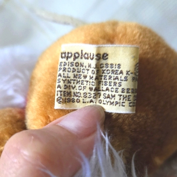 1984 L.A. Olympics, Sam the Olympic Eagle Plush - Picture 8 of 14